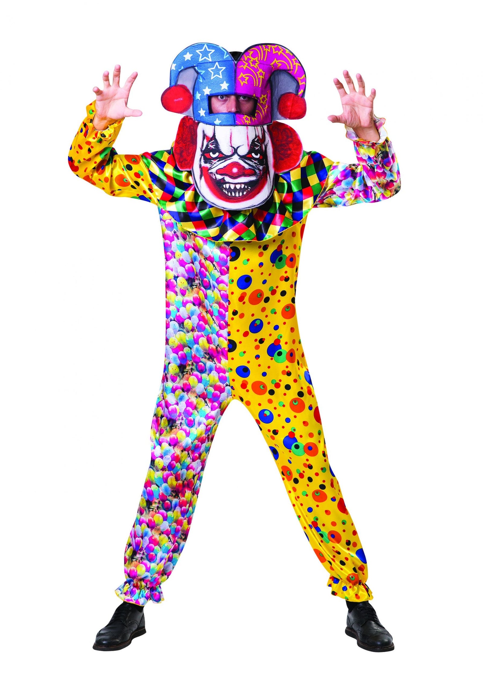 Big Head Clown Costume 1