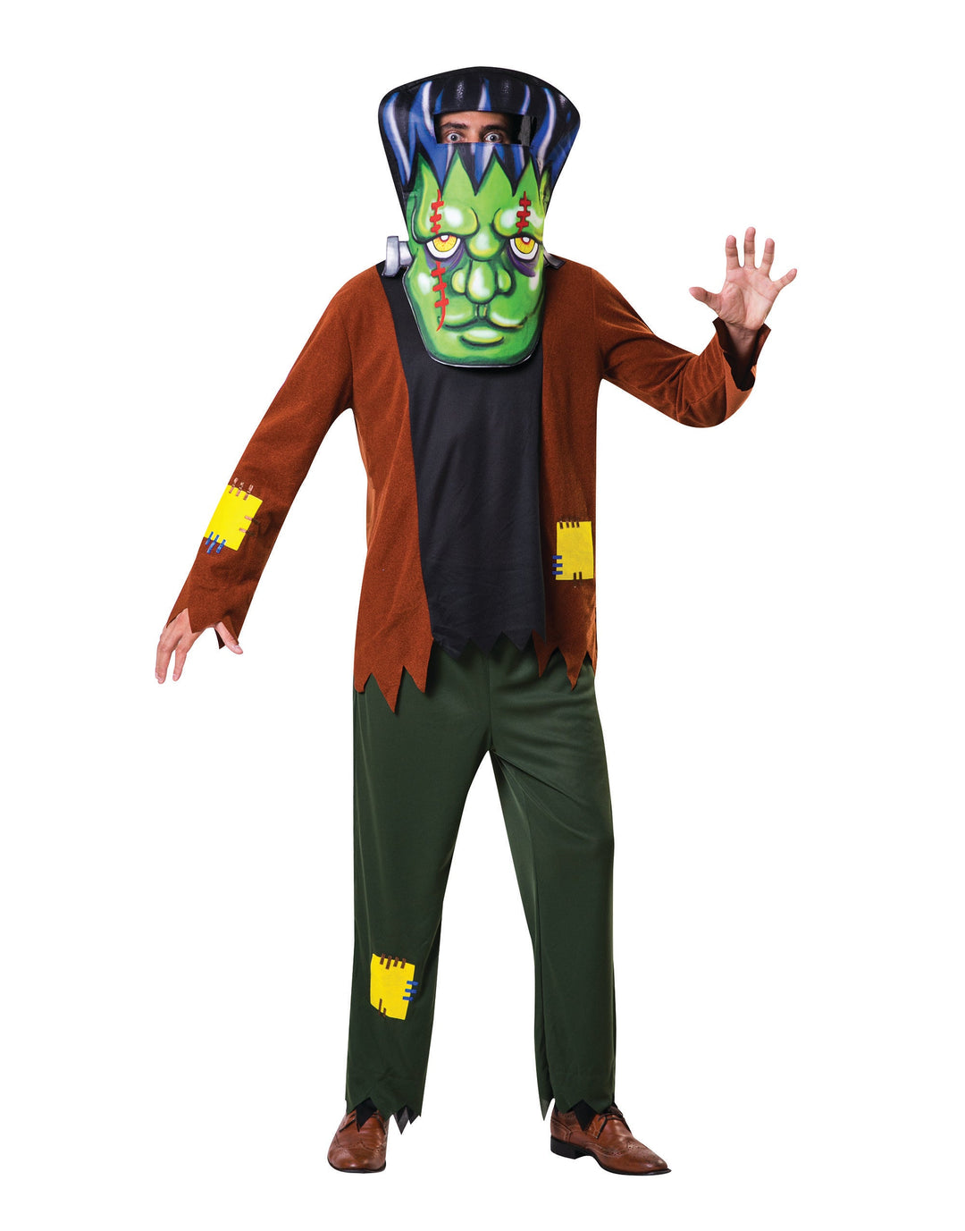 Big Head Frankenstein Costume for Men_1