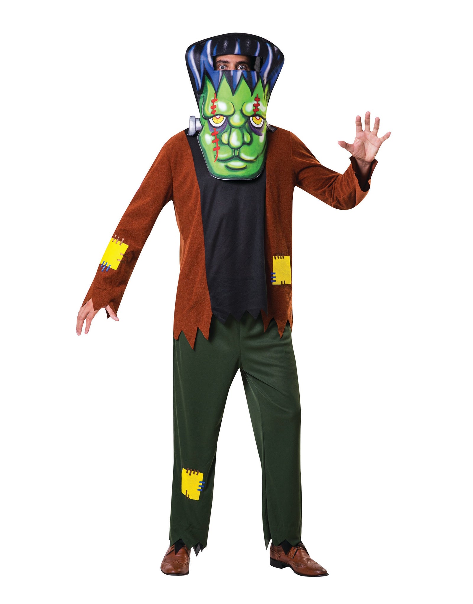 Big Head Frankenstein Costume for Men 1