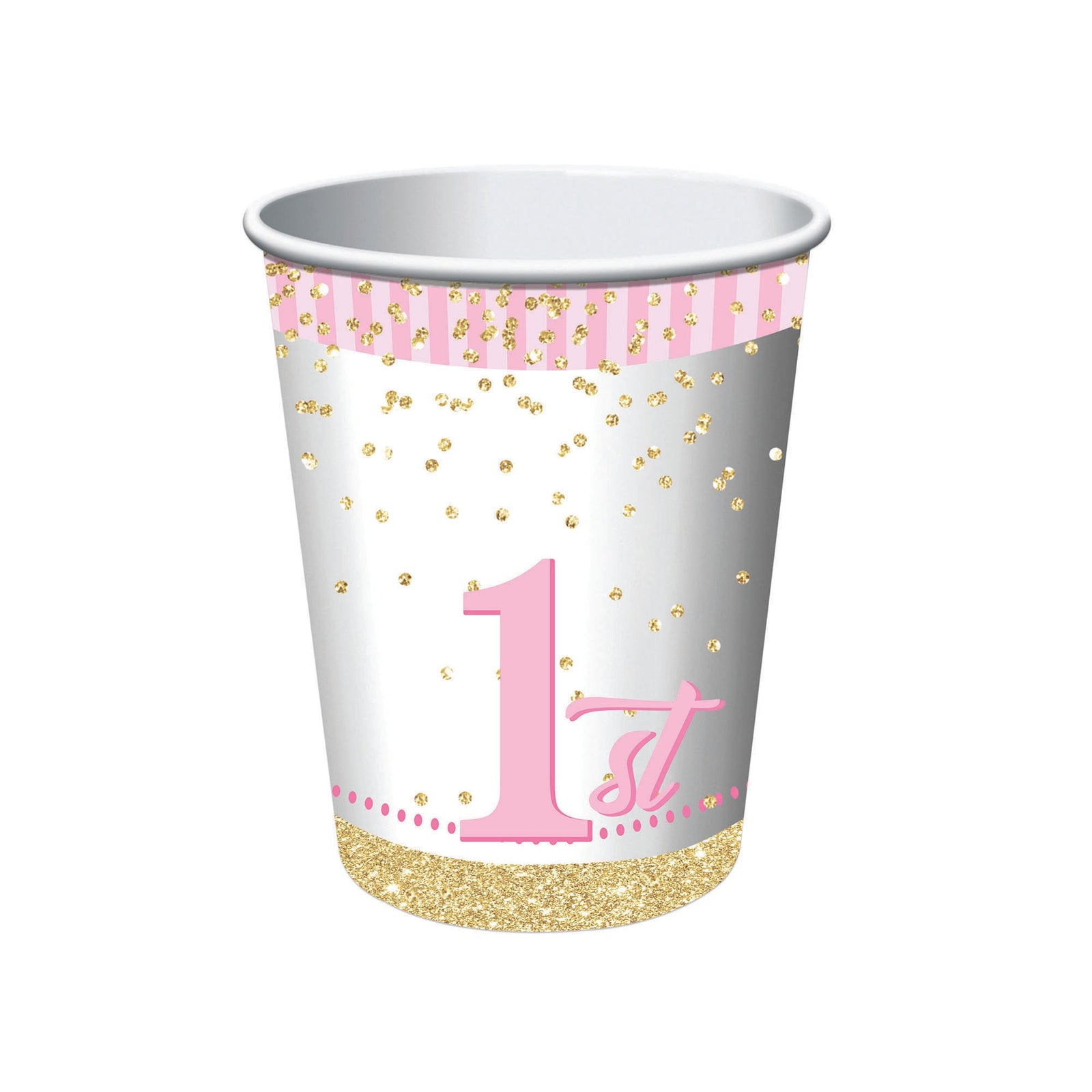 Birthday 1st Girl Cup Party Decoration Tableware 1