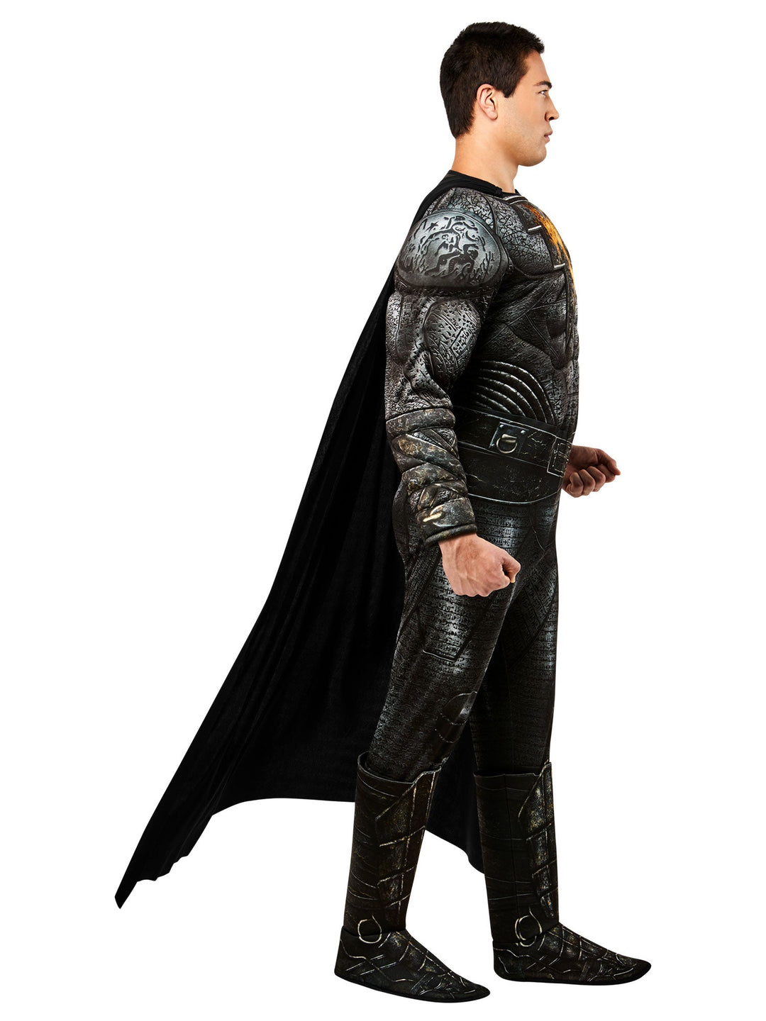 Black Adam Deluxe Muscle Costume for Adults DC Comics Black Adam Deluxe Muscle Costume for Adults DC Comics