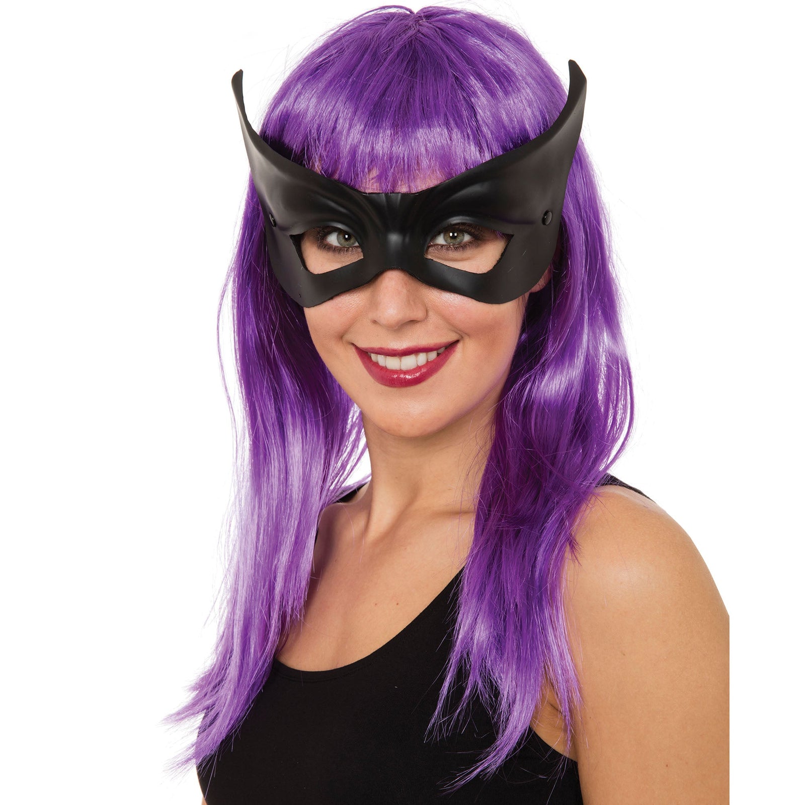 Black Flyaway Glasses Frame Mask Eye Masks Female 1
