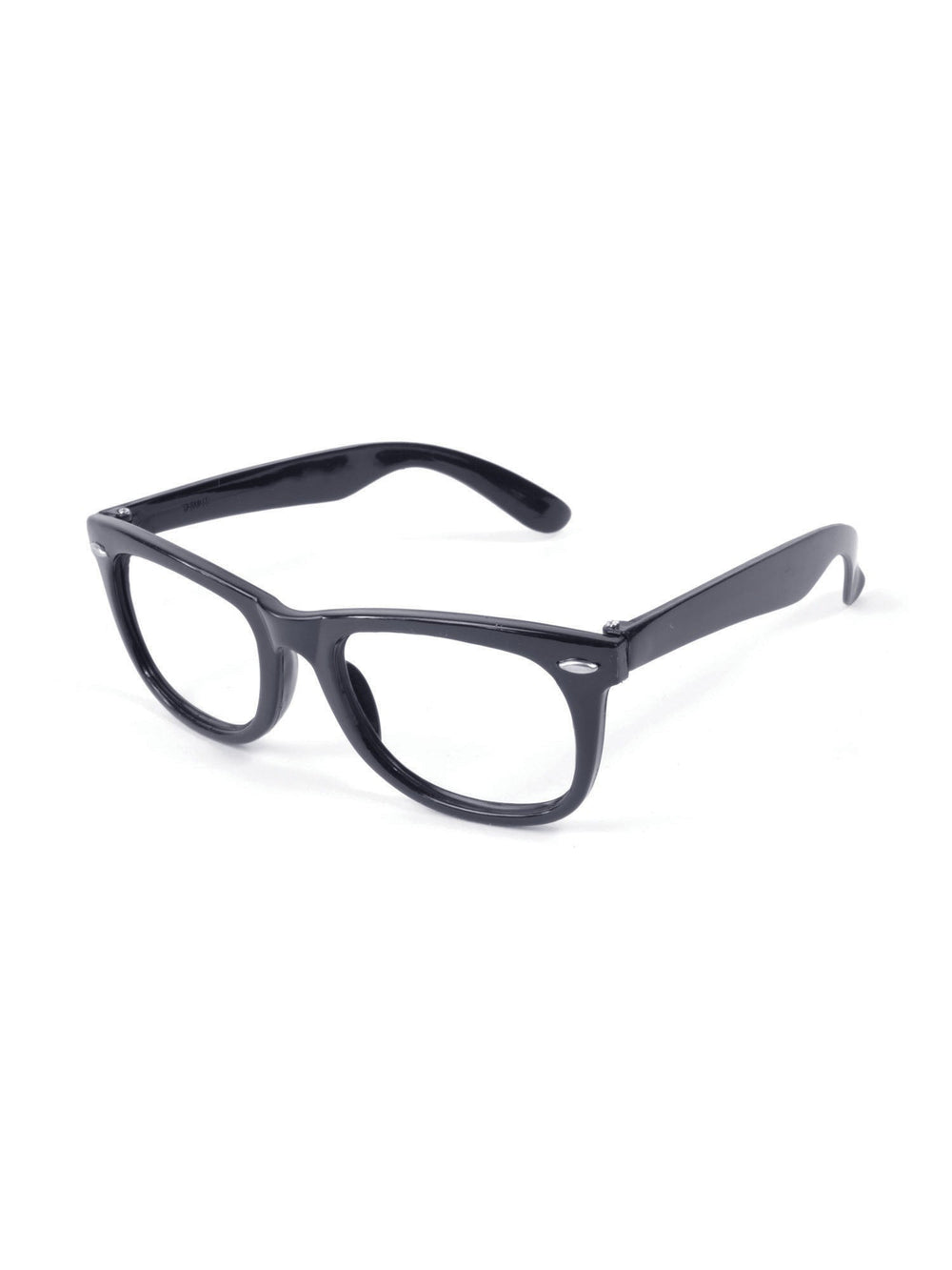 Size Chart Black Frame Spectacles Costume Accessory