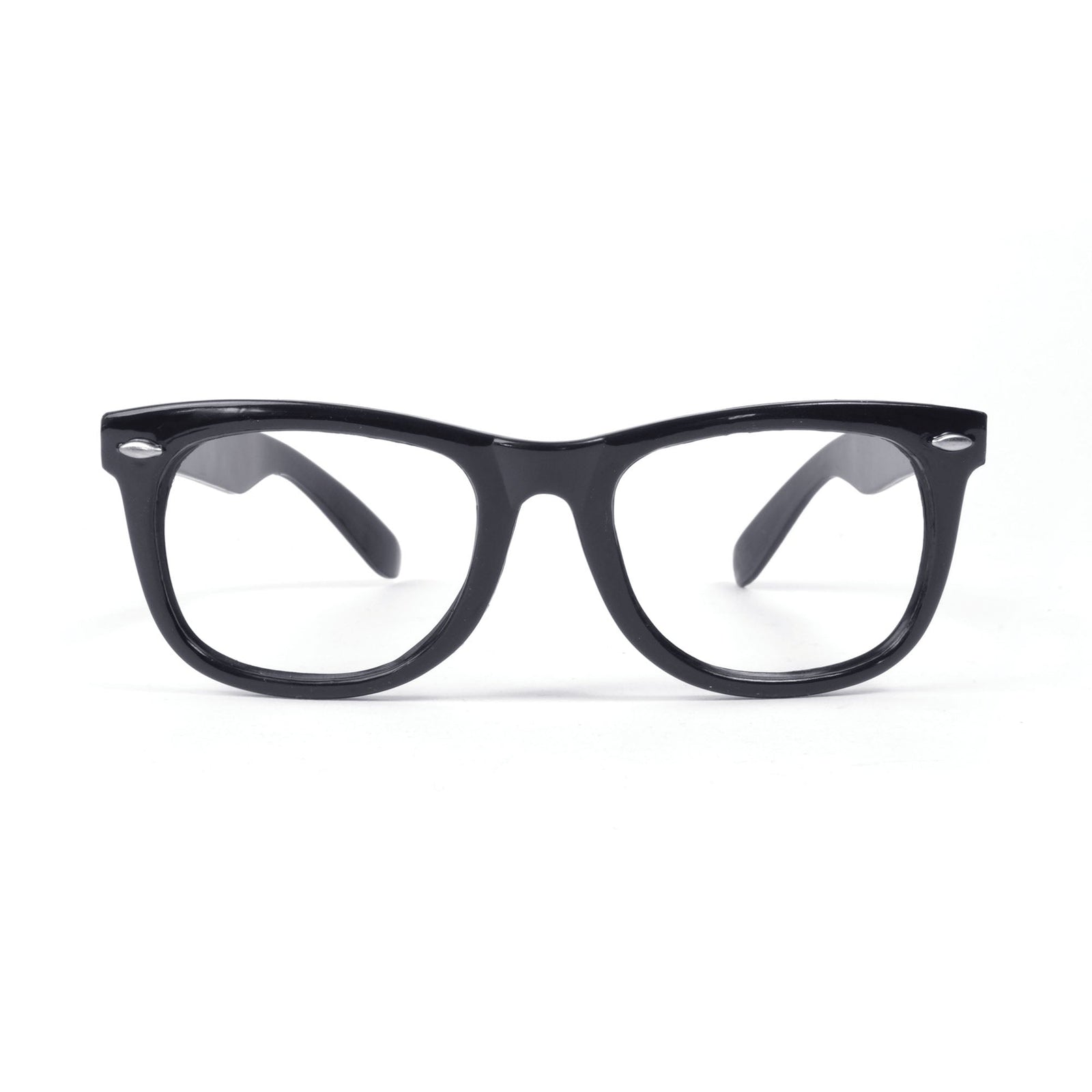 Black Frame Spectacles Costume Accessory 1