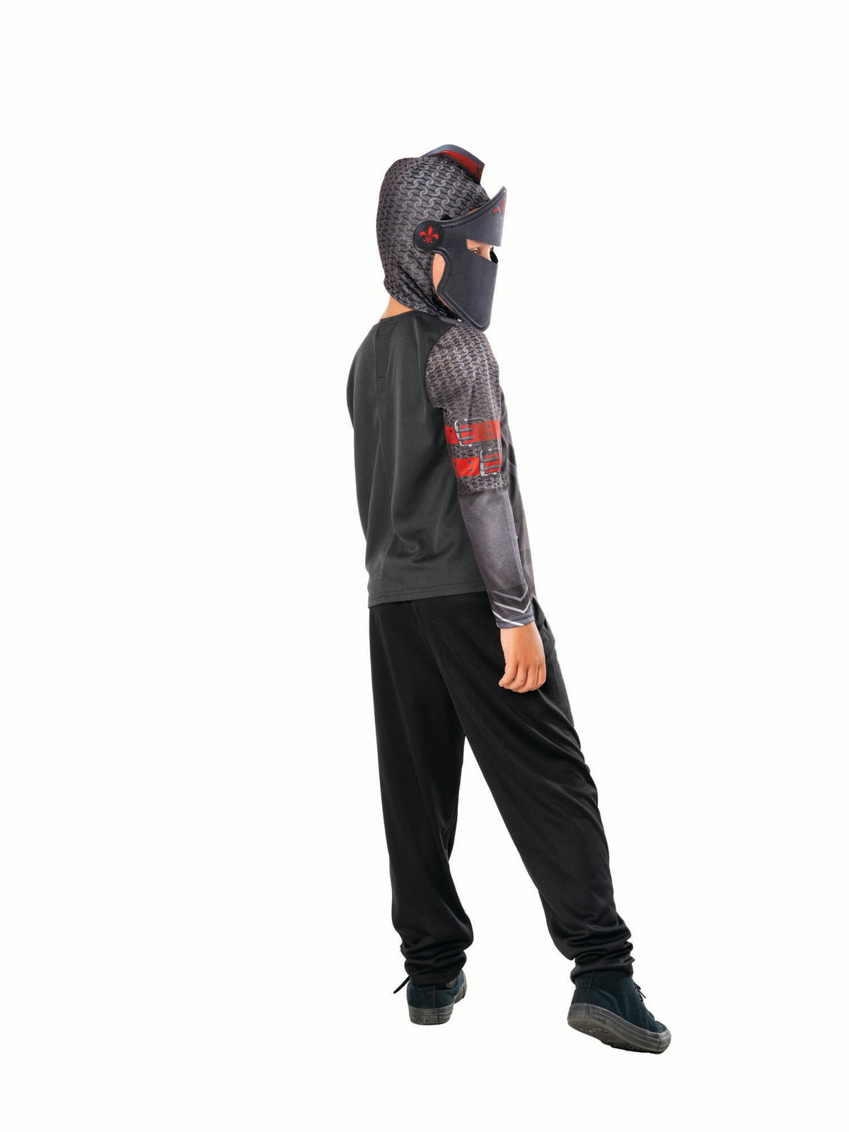 Black Knight From Fortnight Costume for Boys 2