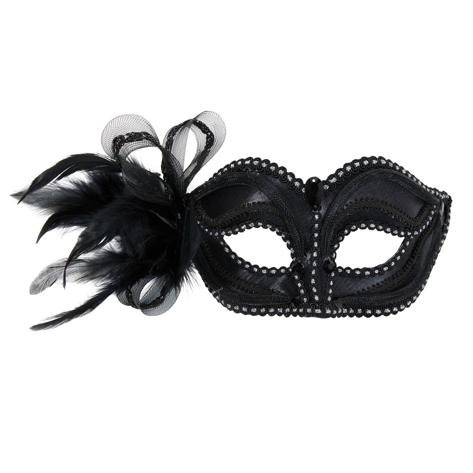 Black Mask with Side Decoration 1