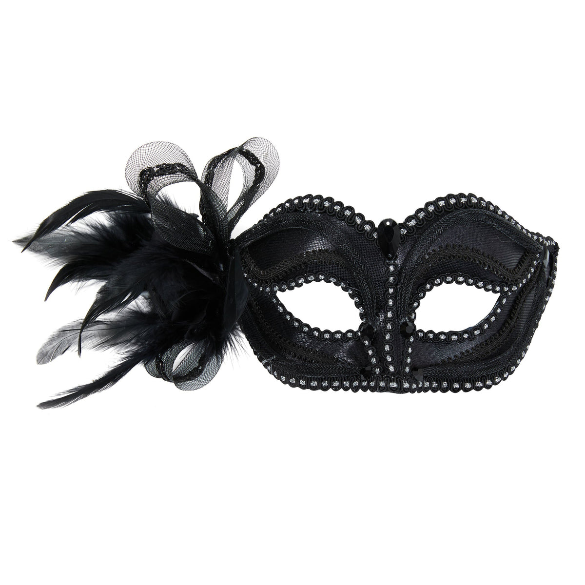 Black Mask with Side Decoration 1