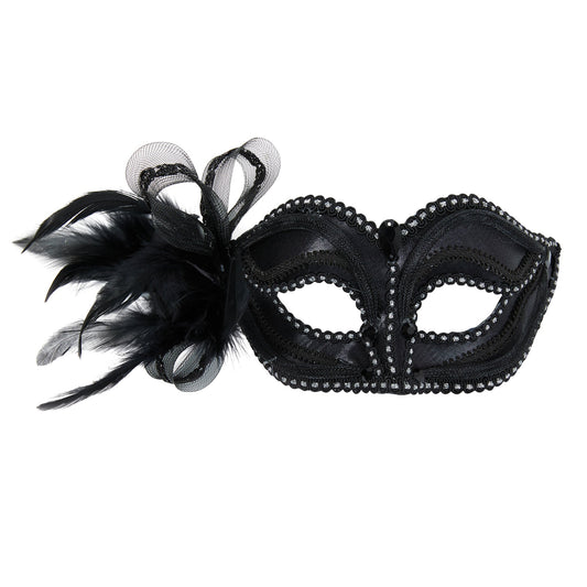 Black Mask with Side Decoration 1