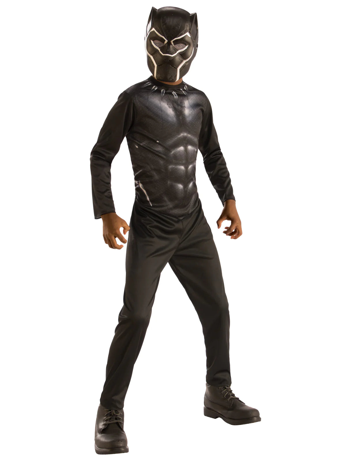 Black Panther Child Costume Classic Battlesuit 2
