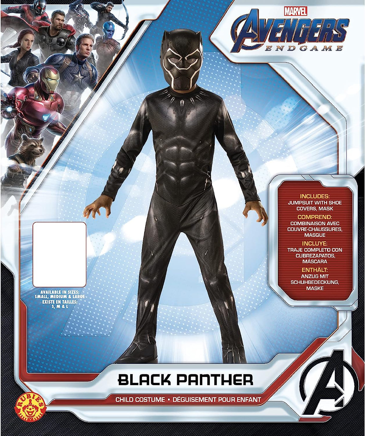 Black Panther Child Costume Classic Battlesuit 4