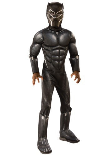 Black Panther Child Costume Padded Chest Avengers Endgame 1