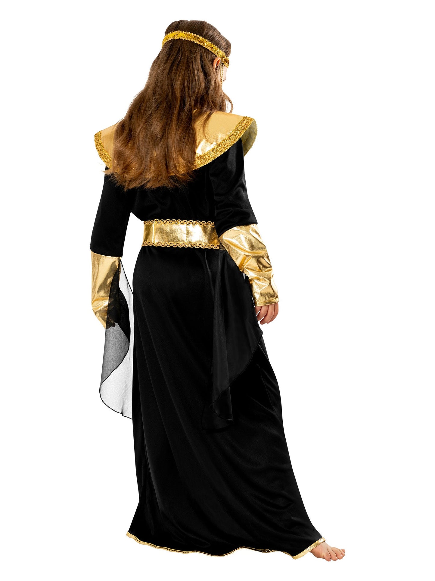 Black Pharaoh Girl Costume Egyptian Princess 2