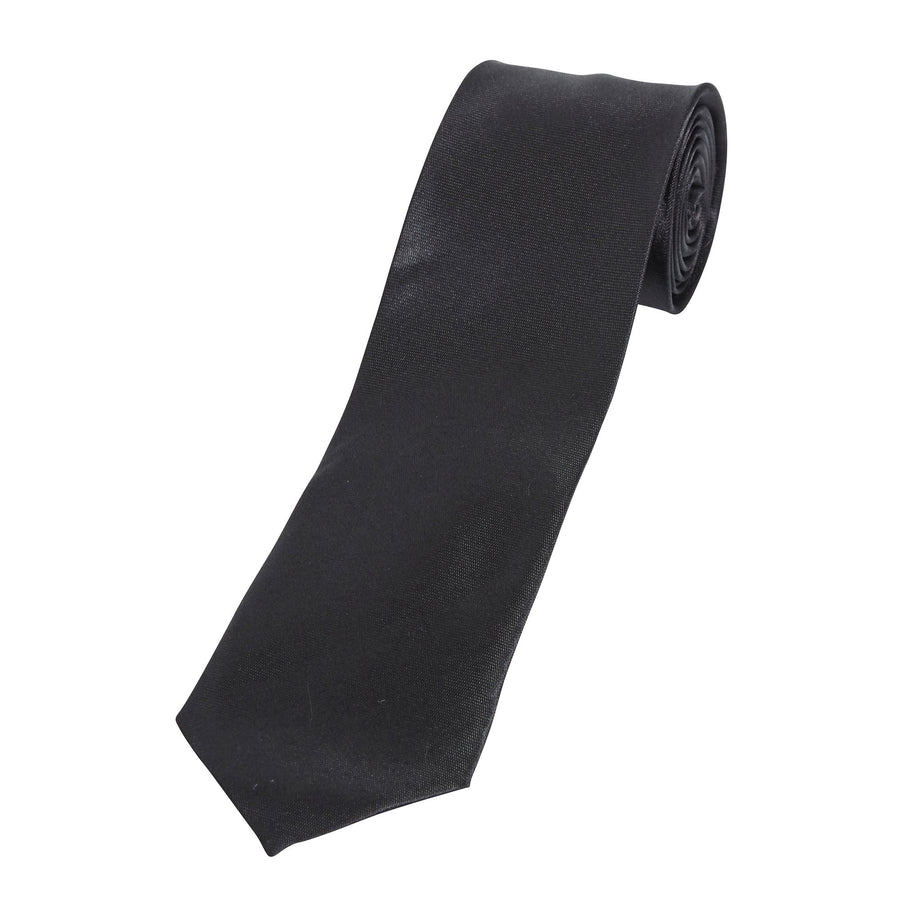 Black Skinny Tie Adult Costume Accessory BA1074_1