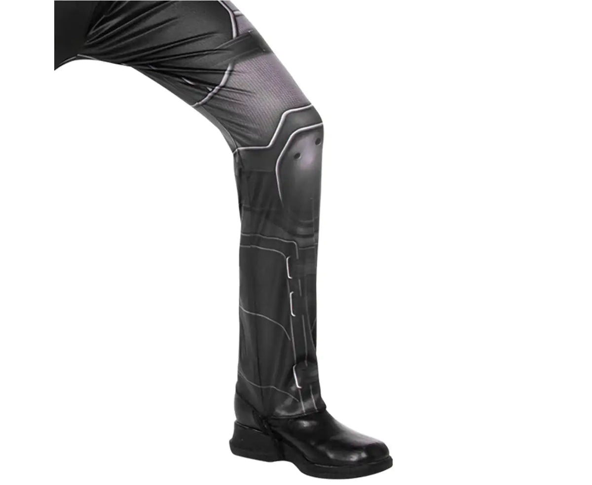 Black Widow Costume Girls Marvel Avengers Deluxe Spy 3