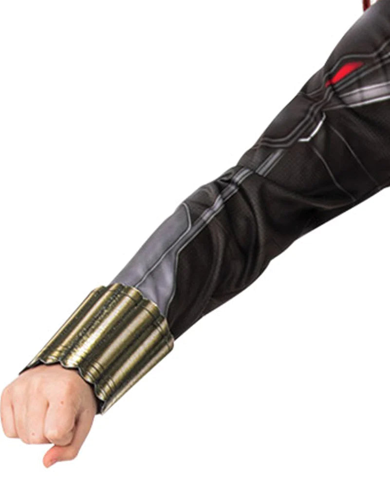 Black Widow Marvel Costume Jumpsuit Girls 3