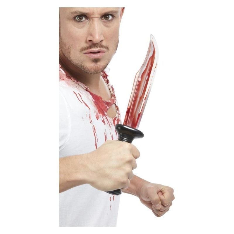 Bleeding Knife 34cm 13in Fake Blood 1