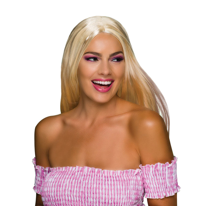 Blonde Wig 18 Inches Long Princess Barbie Hair_1