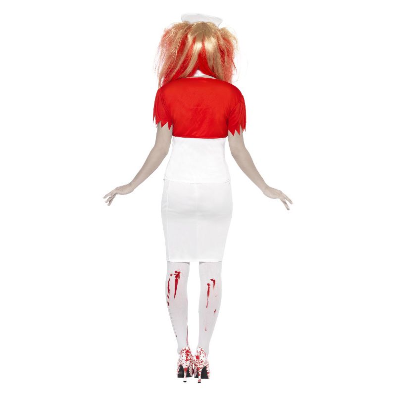Blood Drip Nurse Costume White Adult 2