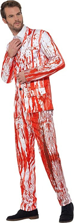 Blood Drip Stand Out From The Crowd Adult Red Party Suit 2