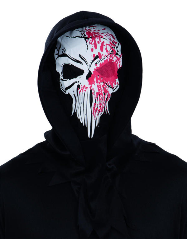 Bloody Reaper Fabric Hooded Mask 1