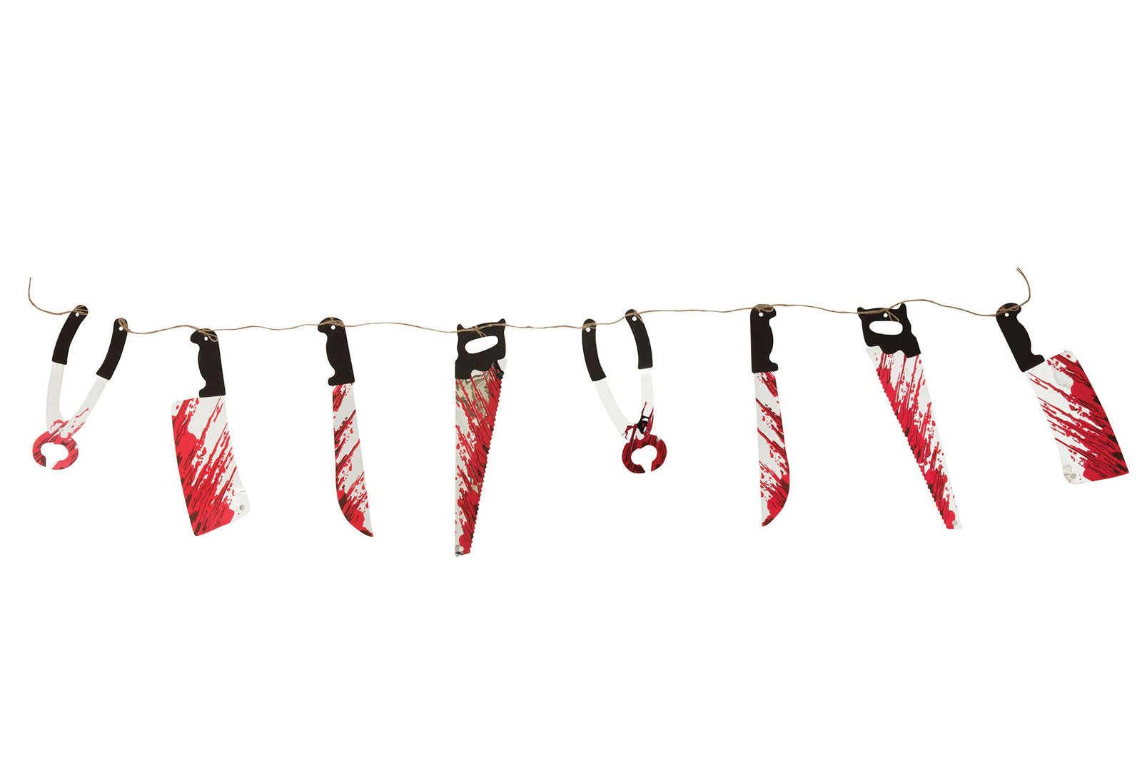 Bloody Weapon Garland 10pcs Halloween Items Unisex 1