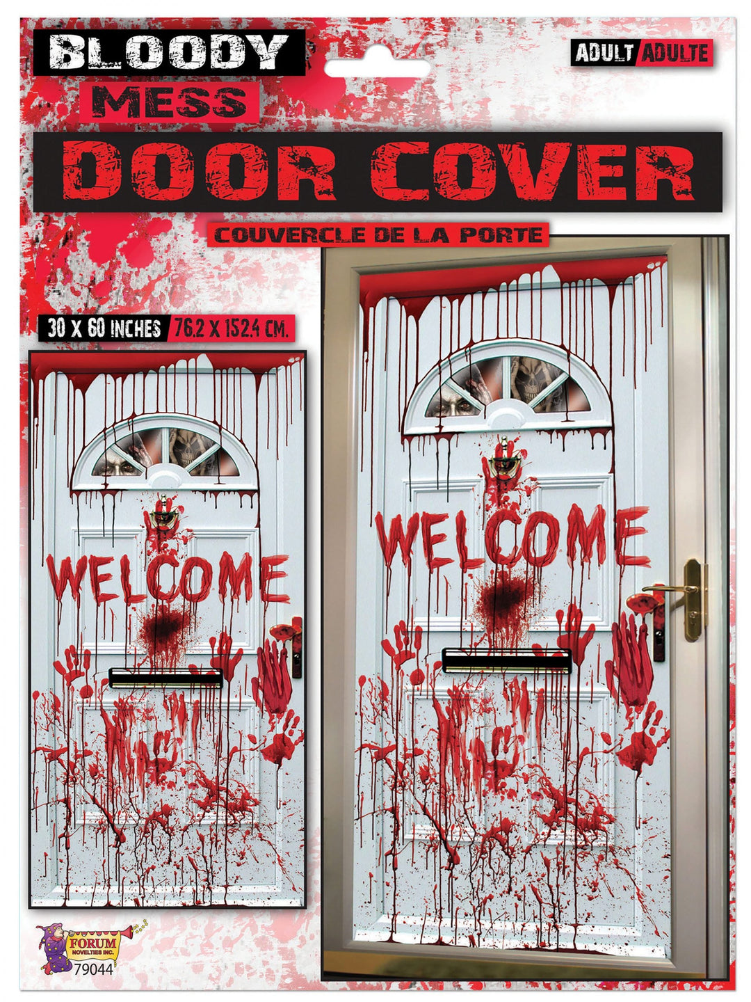 Bloody " Welcome" Warning Tape_1