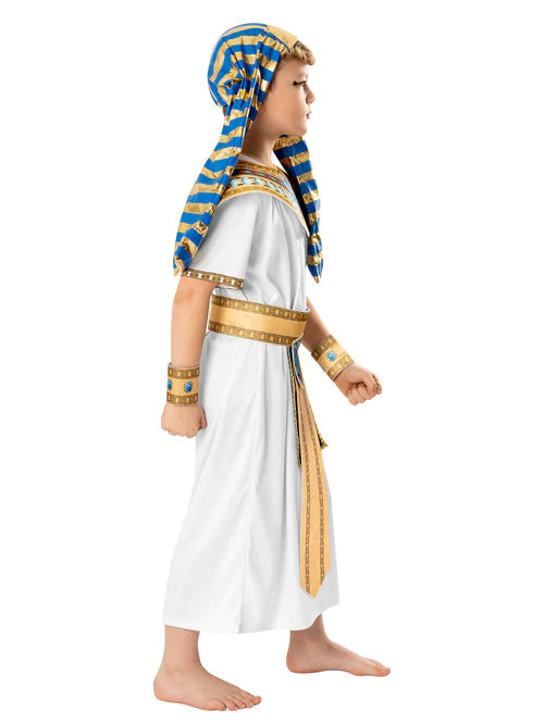Blue Pharaoh Costume Boy Kids_2
