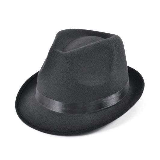 Blues Style Hat Deluxe Adult Gangster Fedora 1