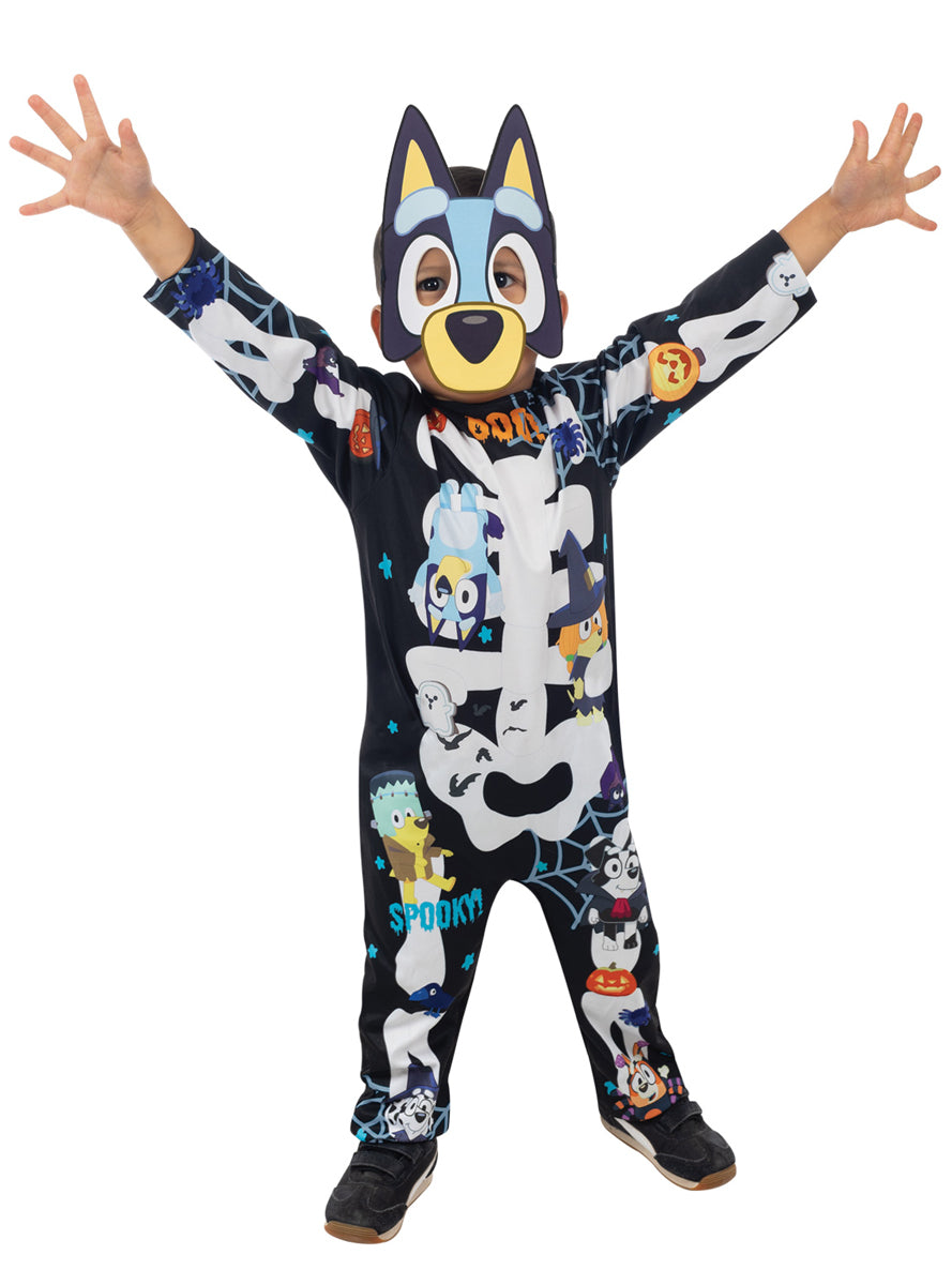 Bluey Skeleton Costume for Toddlers