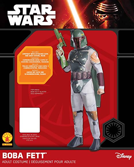 Boba Fett Costume Mens Star Wars Bounty Hunter Armour 2