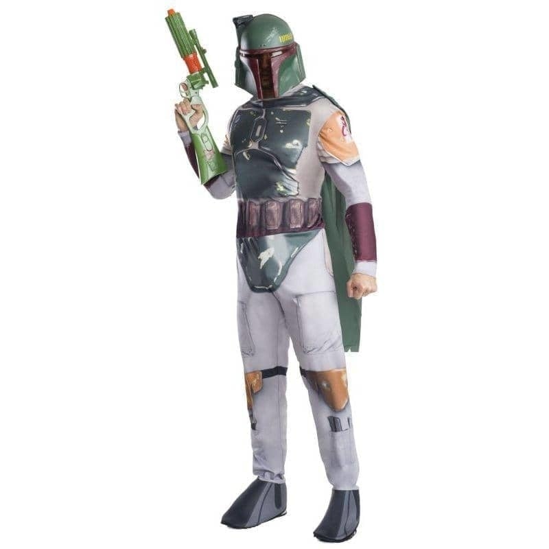 Boba Fett Costume Mens Star Wars Bounty Hunter Armour 1