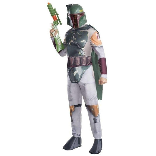 Boba Fett Costume Mens Star Wars Bounty Hunter Armour 1