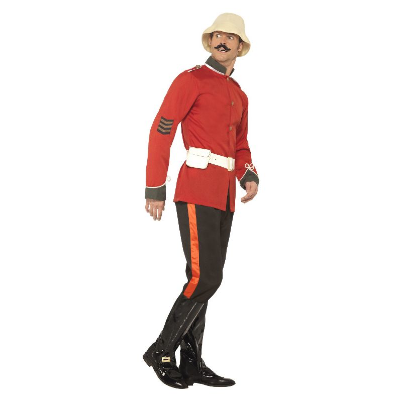 Boer War Soldier Costume Red Adult 2