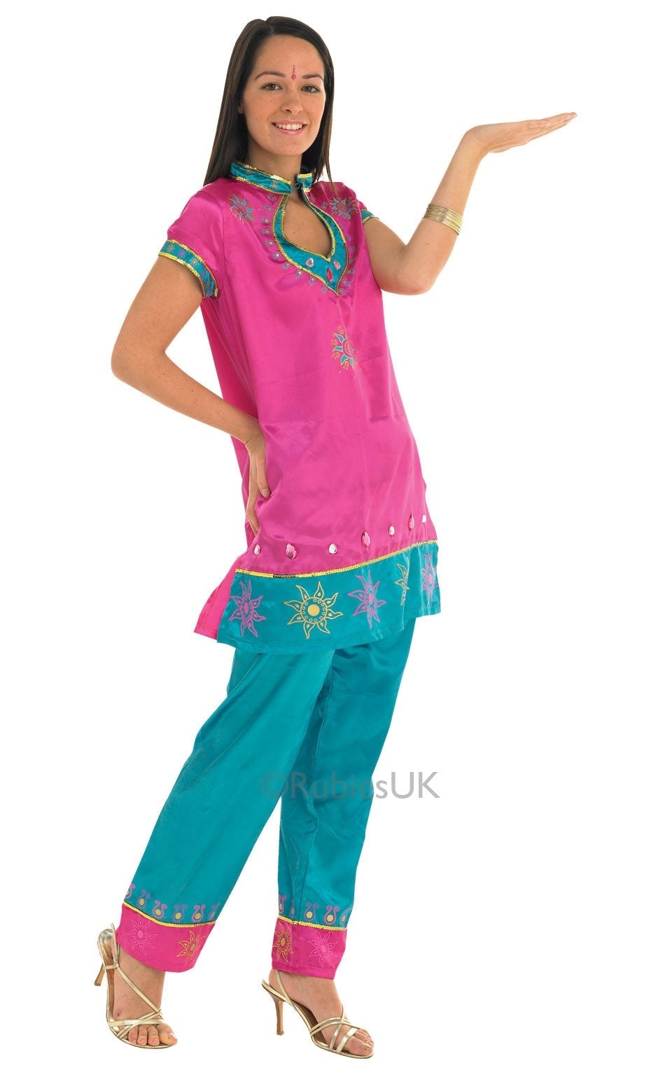 Bollywood Lady Pk. Tunic Set Costume_1