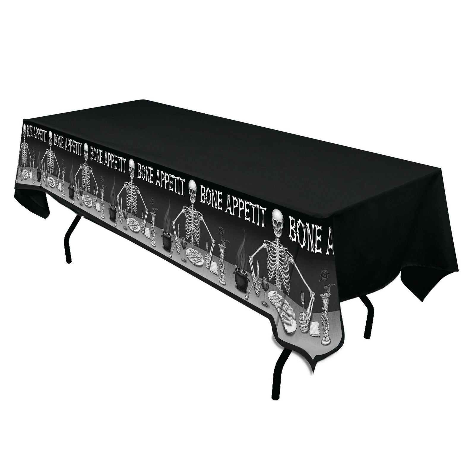 Bone Appetit Table Cover 137x274cm Party Goods 1