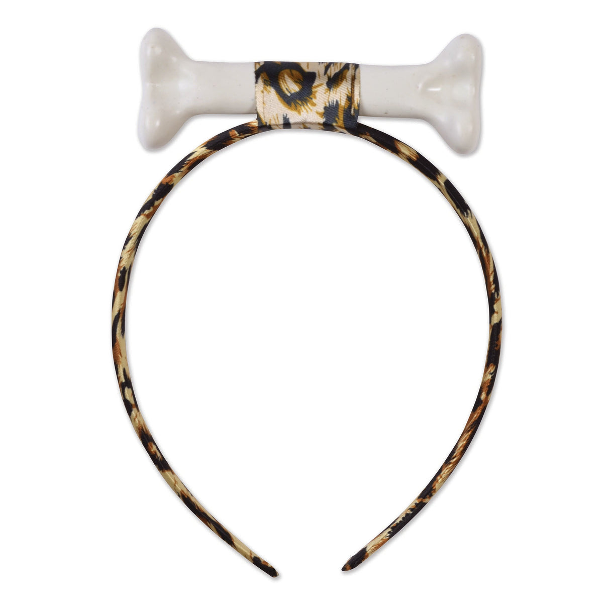 Bone Headband Cavewoman Costume Accessory 1
