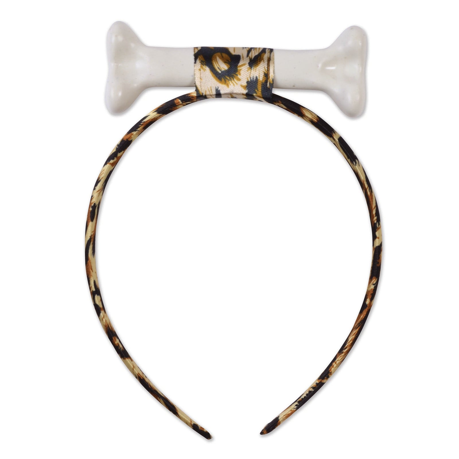 Bone Headband Cavewoman Costume Accessory 1