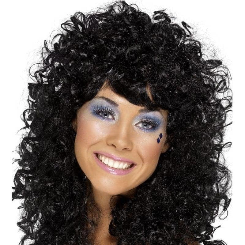 Boogie Babe Wig Adult Black_1