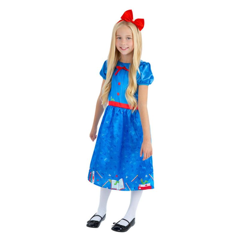 Book Worm Costume Dress for Girls 1