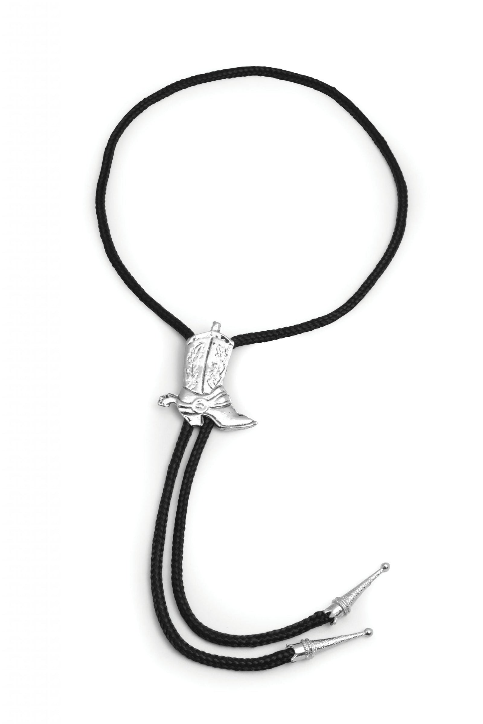 Bootlace Tie Western Cowboy Necklace 1