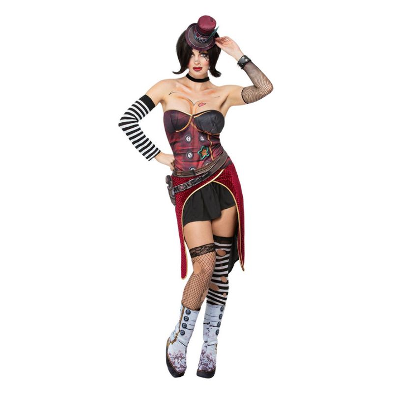 Borderlands Moxxi Costume Adult Black Red White 1