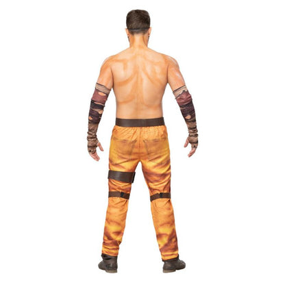 Borderlands Psycho Costume Adult Brown Black 2