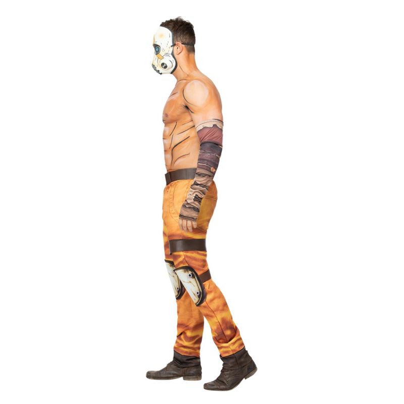 Borderlands Psycho Costume Adult Brown Black 3