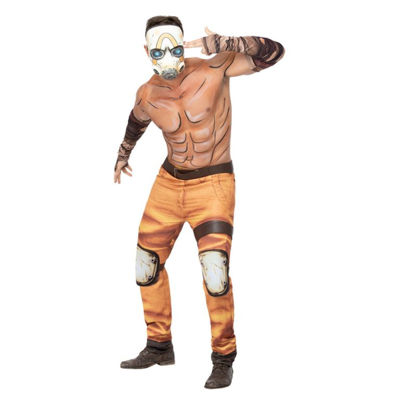 Borderlands Psycho Costume Adult Brown Black 1
