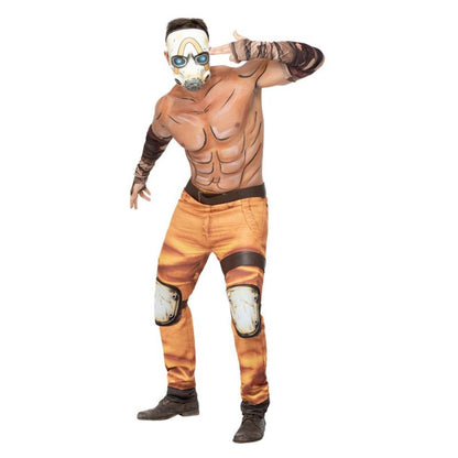 Borderlands Psycho Costume Adult Brown Black 1