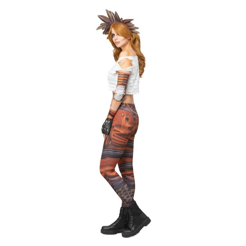 Borderlands Psycho Costume Top Adult Brown Black 3