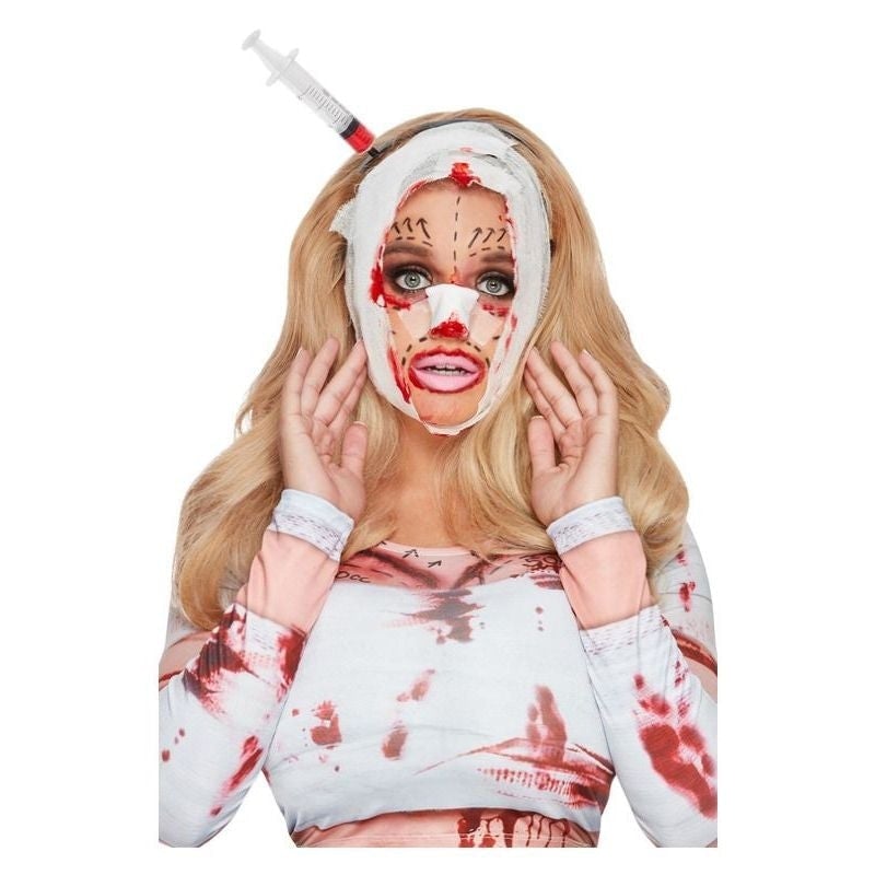 Botched Job Syringe Through Head Headband 1