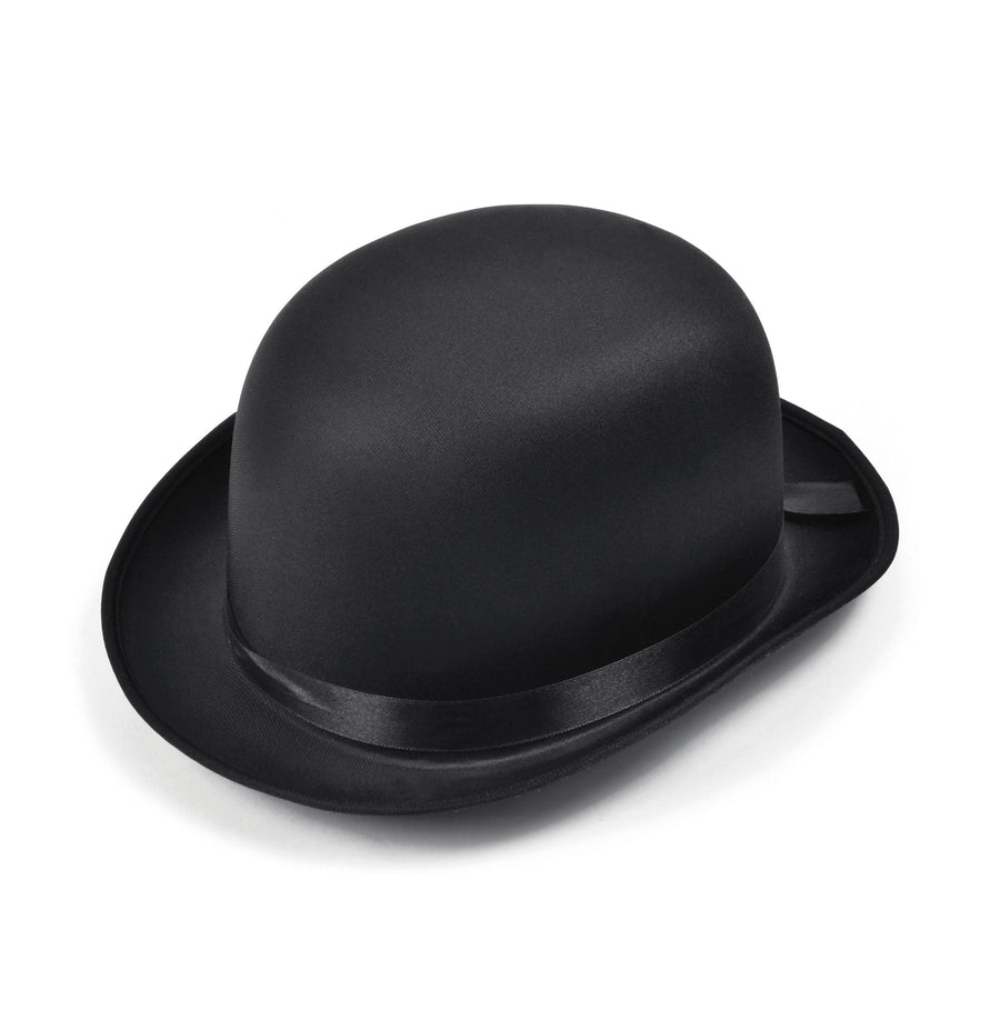Bowler Hat Black Satin Finish_1