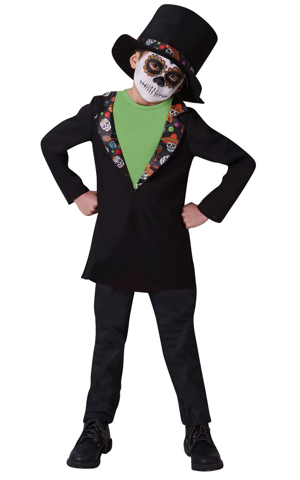 Boys Day Of The Dead Costume Suit 2