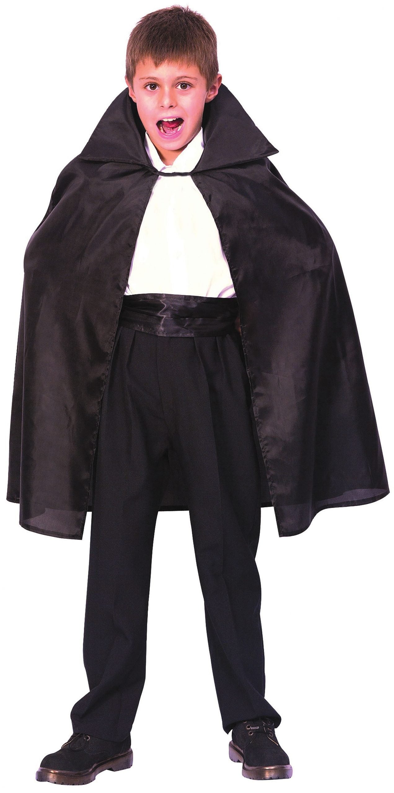 Boys Dracula Cape Medium Childrens Costume Male Halloween 1